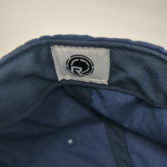 Radar Skis Slideback Baseball Cap Blue One Size Adjustable Embroidered Rope - Picture 8 of 8